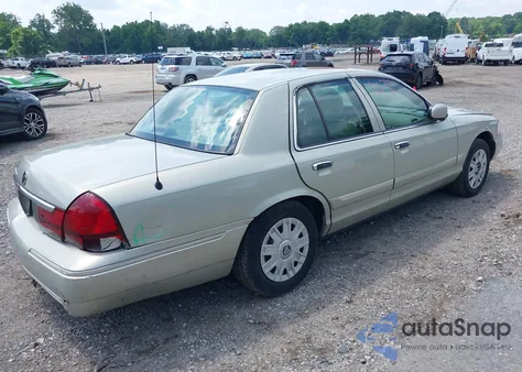 2005 Mercury Grand Marquis Gs from USA, damaged, VIN 2MEFM74W35X635260
